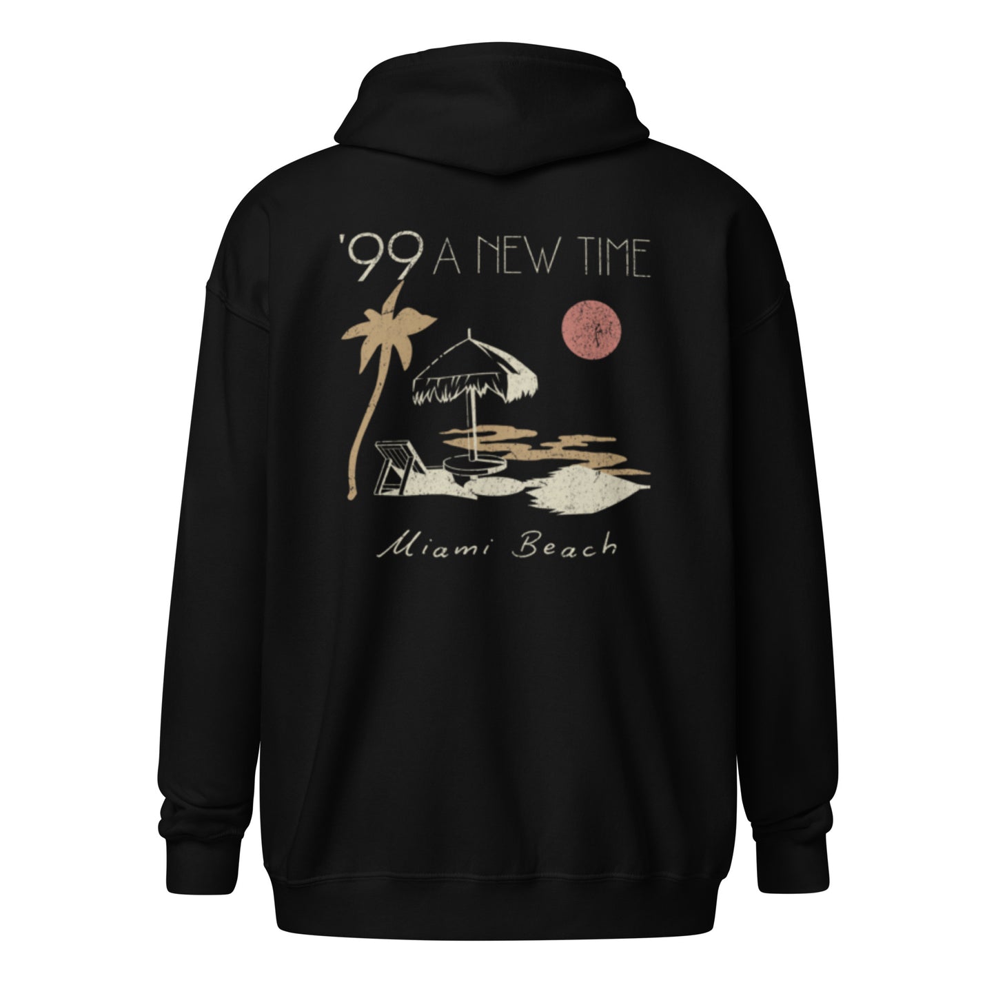 Beach View zip hoodie