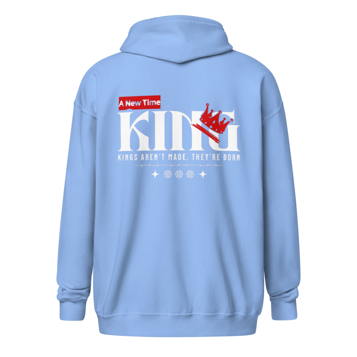King zip hoodie