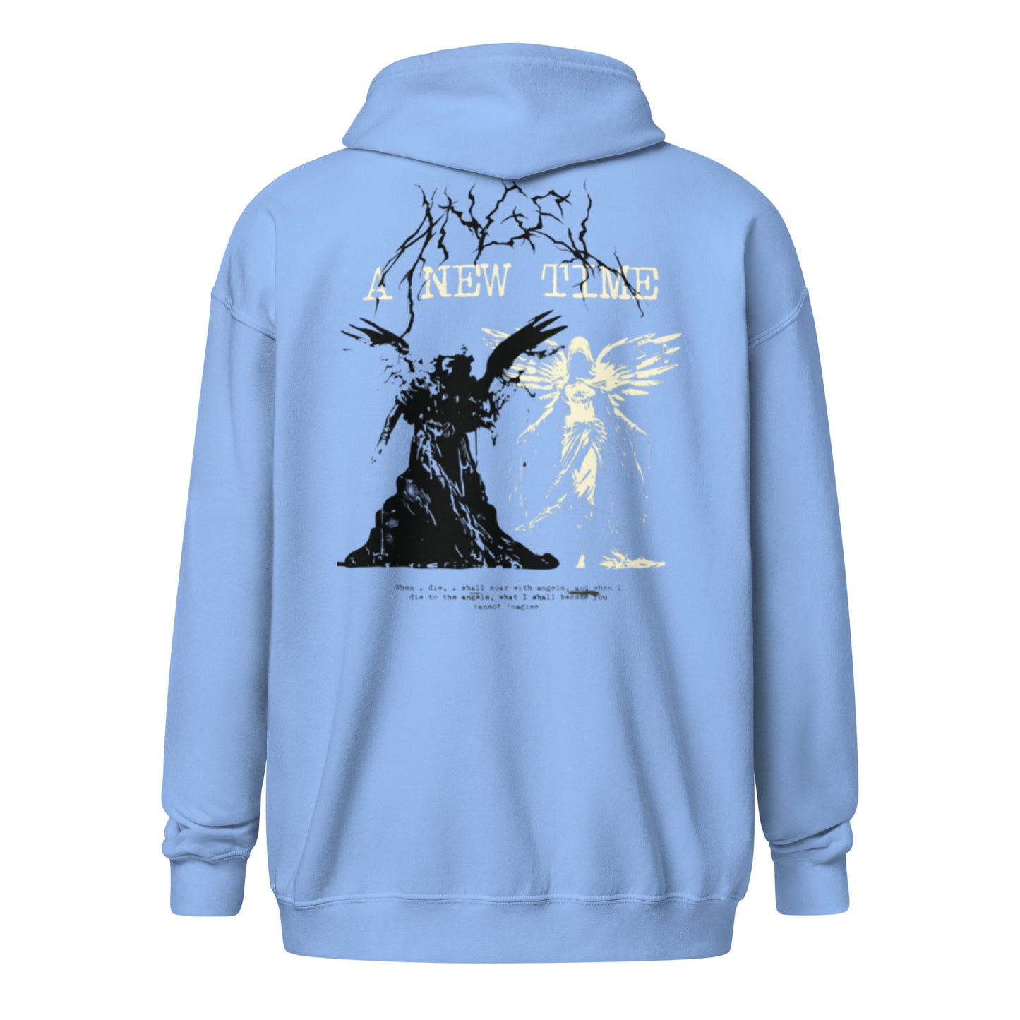 Angel zip hoodie