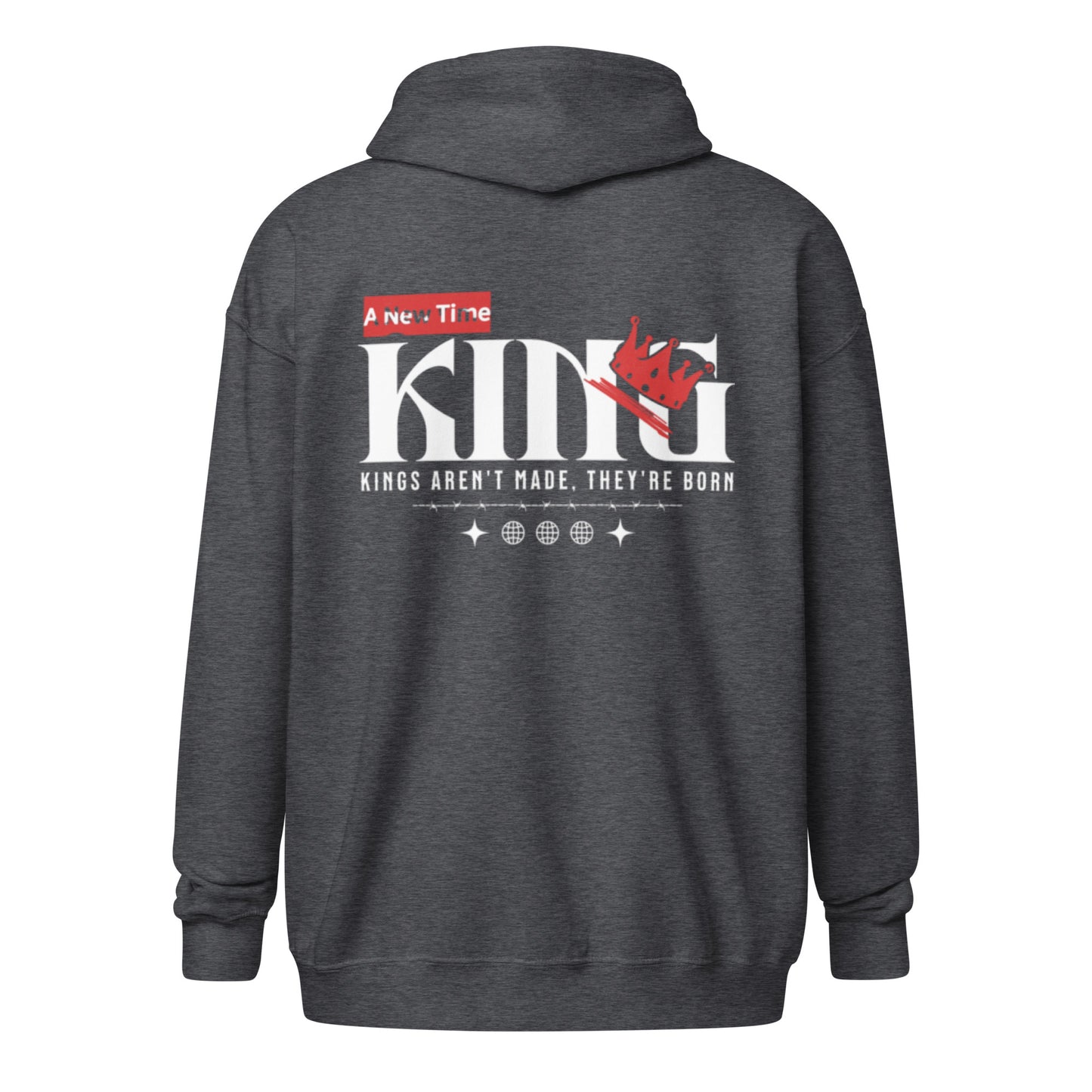 King zip hoodie