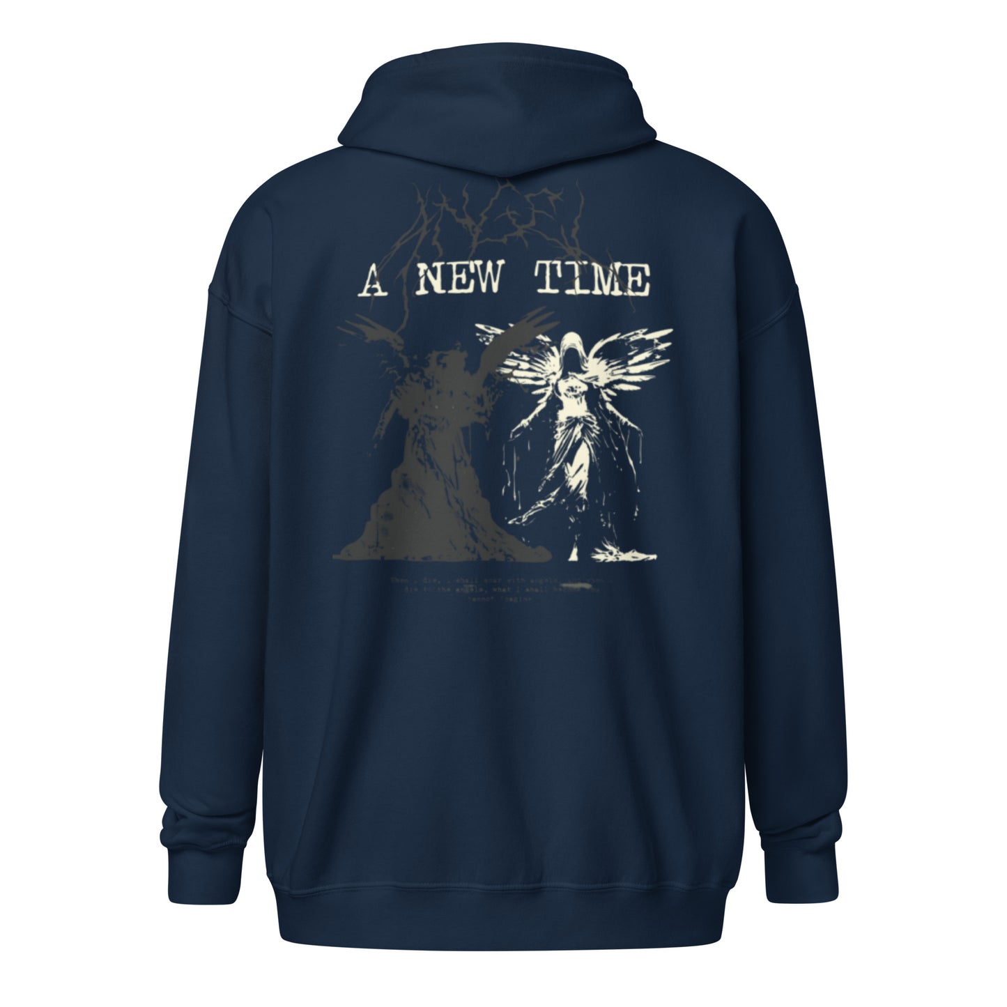 Angel zip hoodie