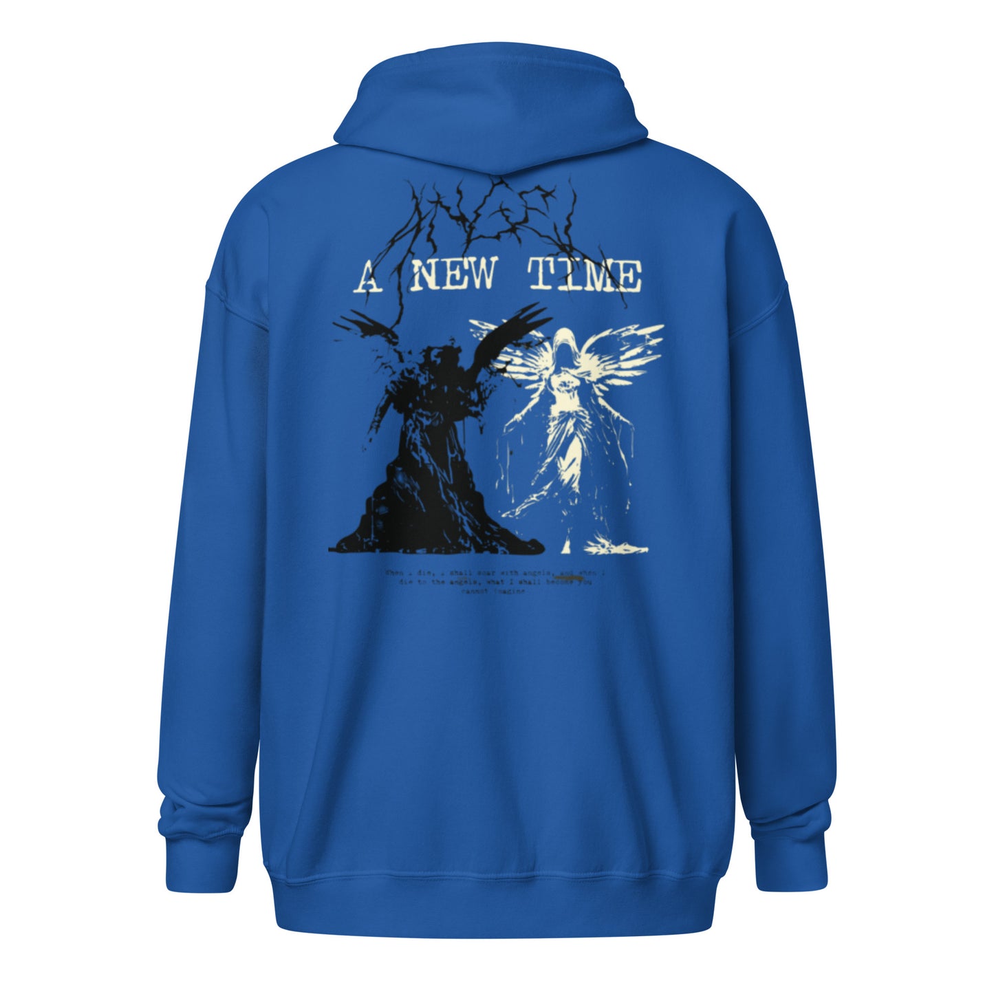 Angel zip hoodie