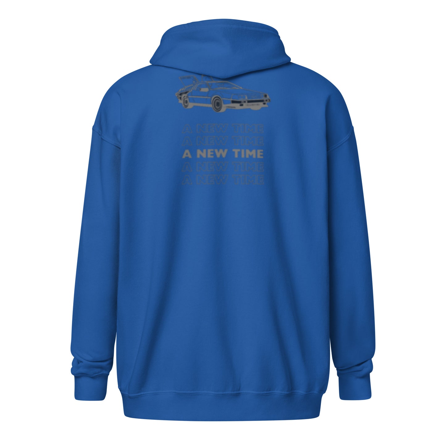 DeLorean zip hoodie (Part of Deluxe Cars Collection)