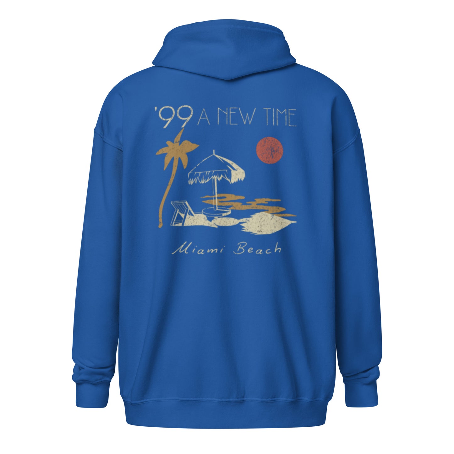 Beach View zip hoodie