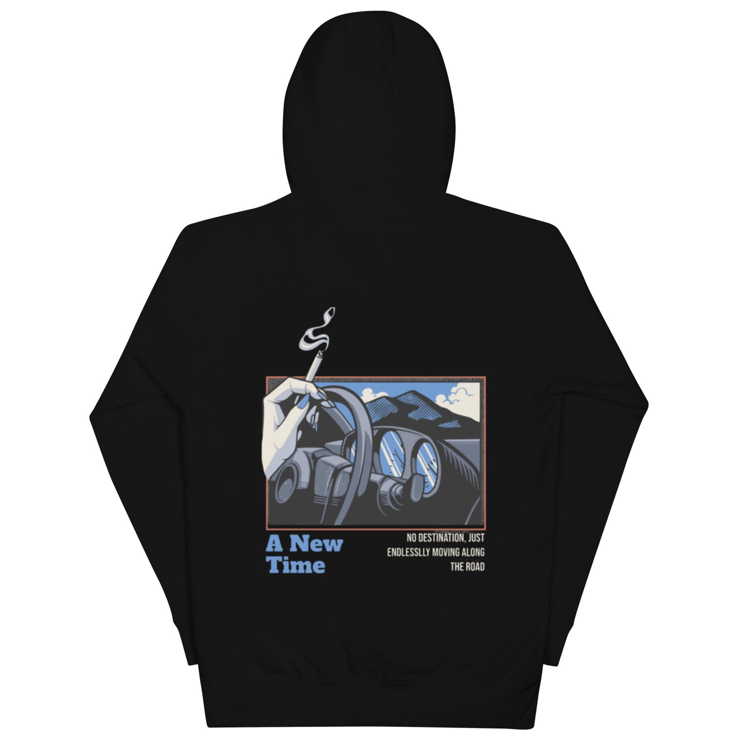 A Blue Drive Hoodie