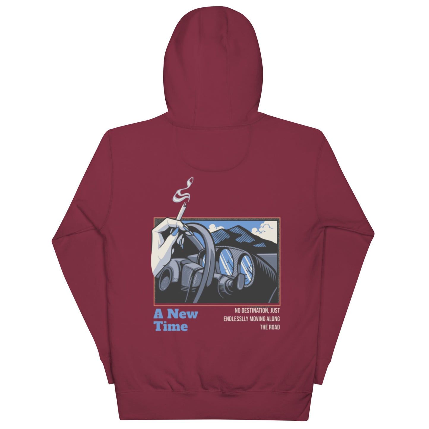 A Blue Drive Hoodie