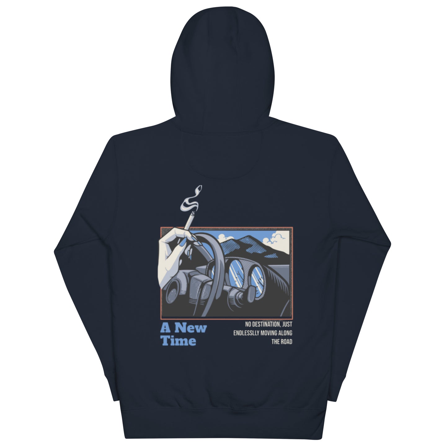 A Blue Drive Hoodie