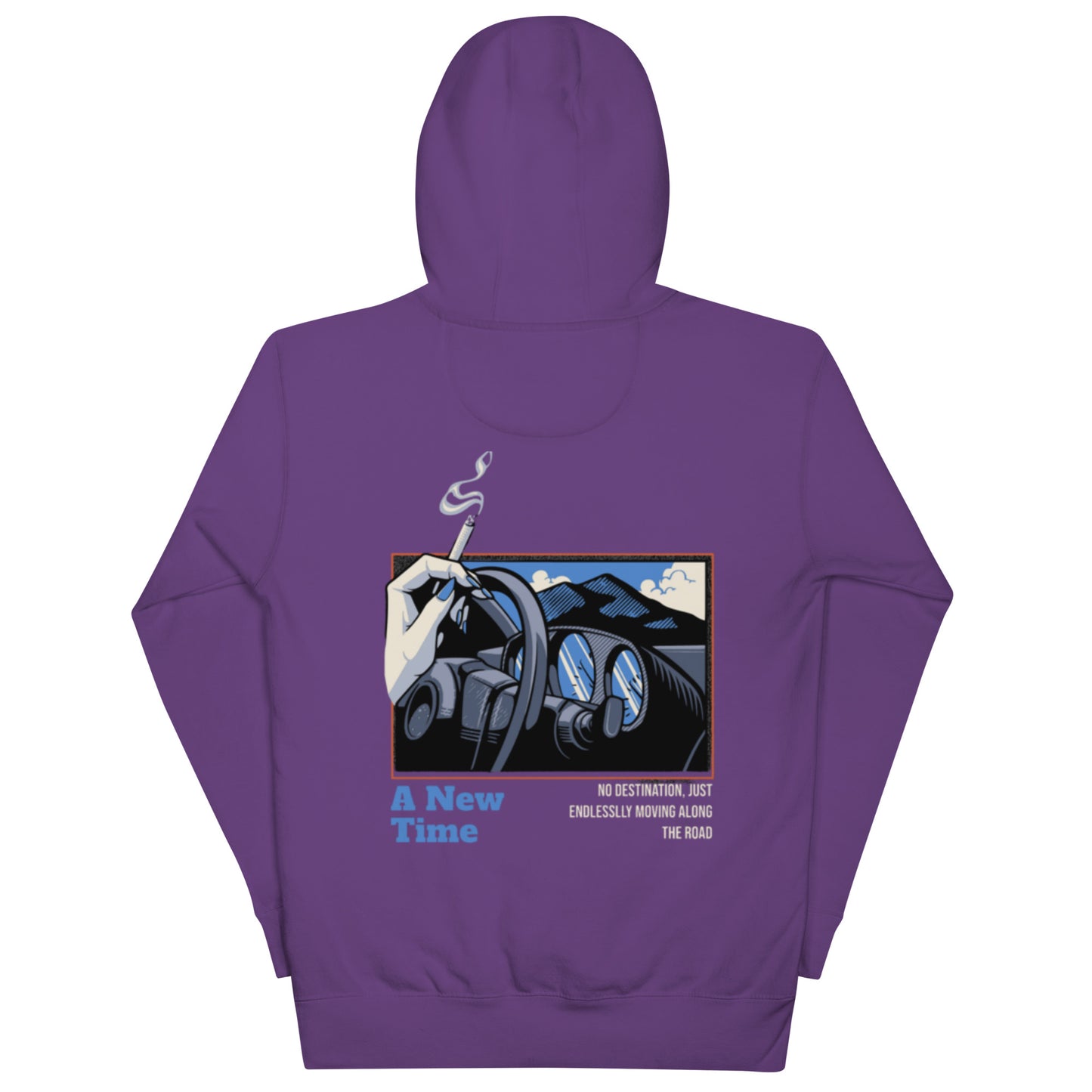 A Blue Drive Hoodie