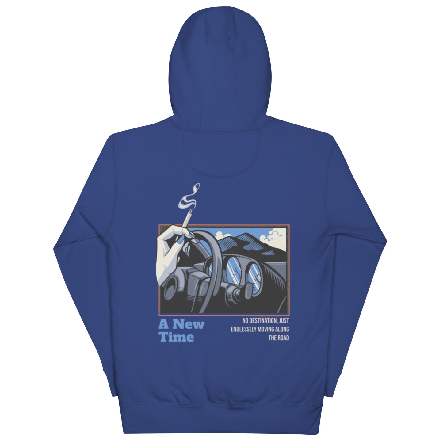 A Blue Drive Hoodie