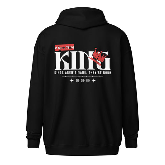 King zip hoodie