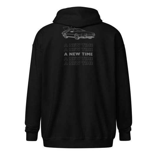 DeLorean zip hoodie (Part of Deluxe Cars Collection)