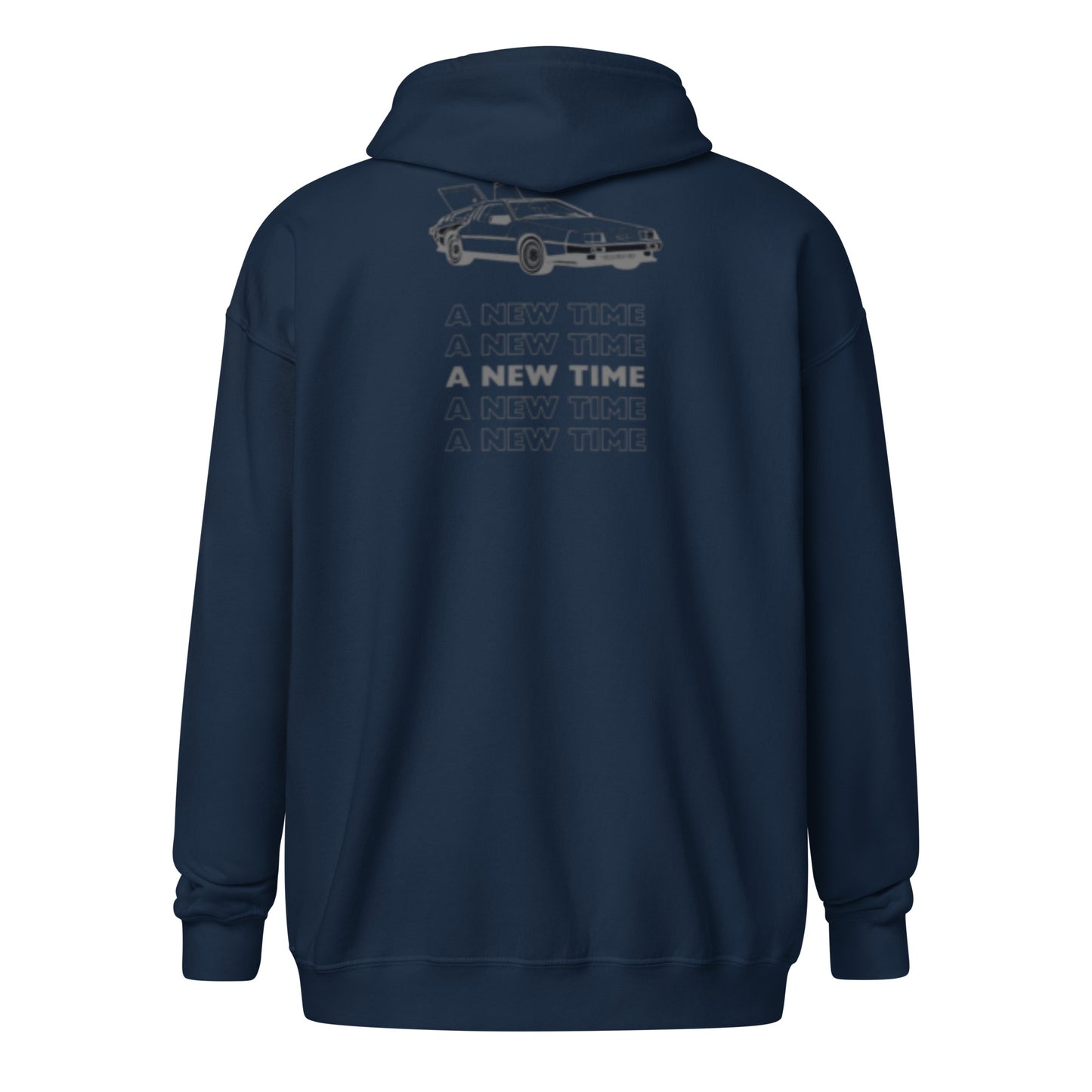 DeLorean zip hoodie (Part of Deluxe Cars Collection)