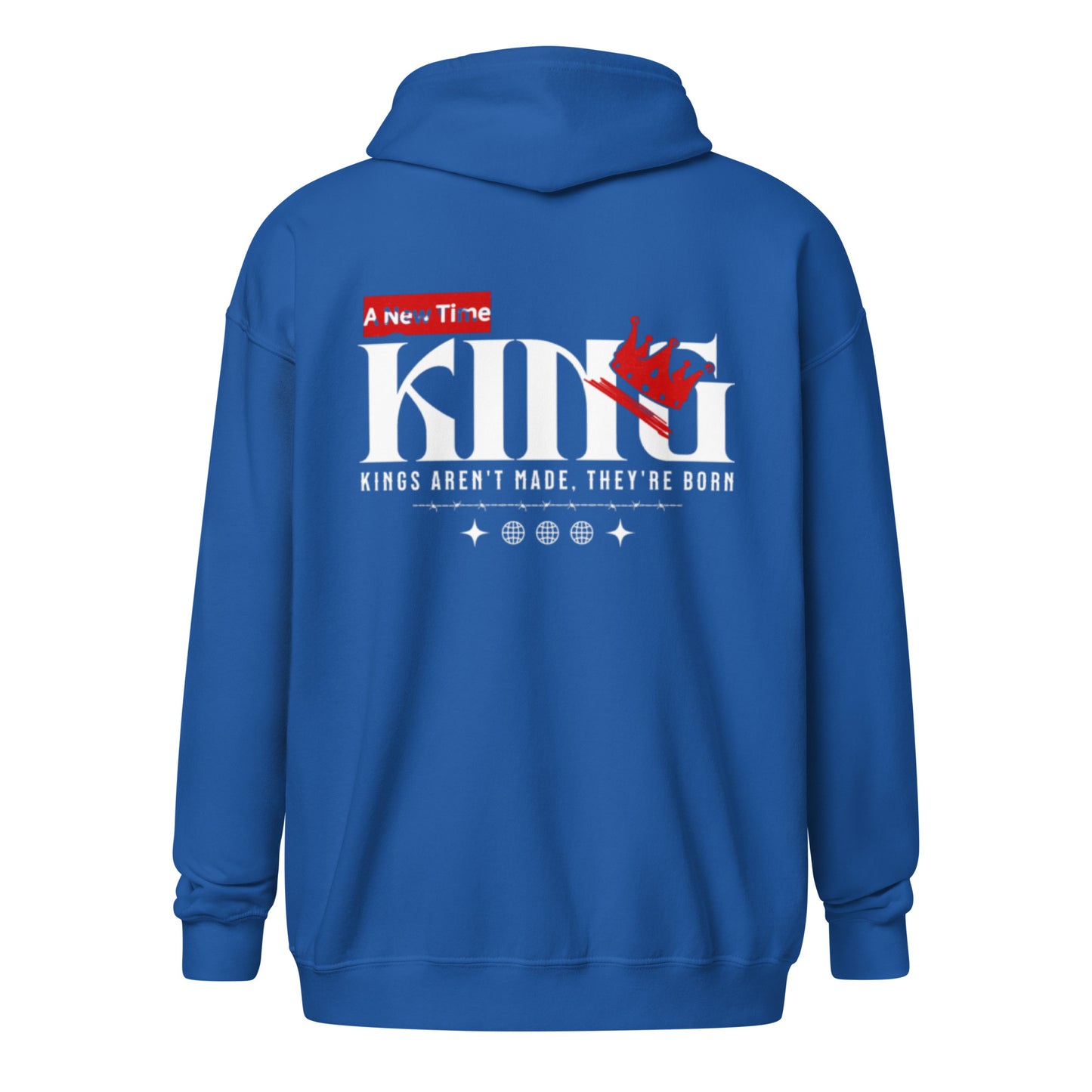 King zip hoodie