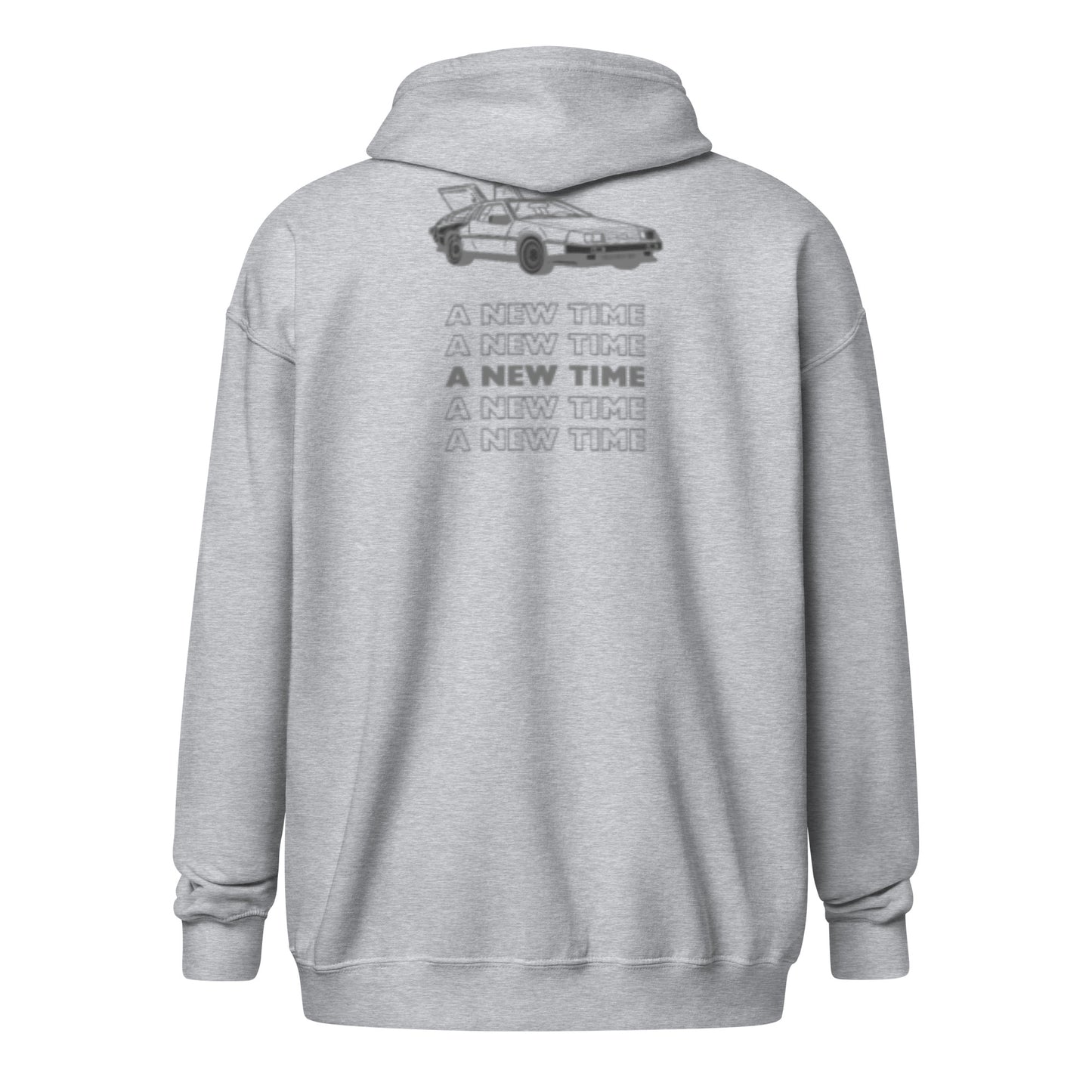 DeLorean zip hoodie (Part of Deluxe Cars Collection)